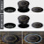 欧瑞奇F 119 A小型ミニグリル鍋用IH Kuchi丸の商用テーチ800 Wセルフ式ひと鍋鍋専門店用の純銅IH Kuck hiー+平鋼輪
